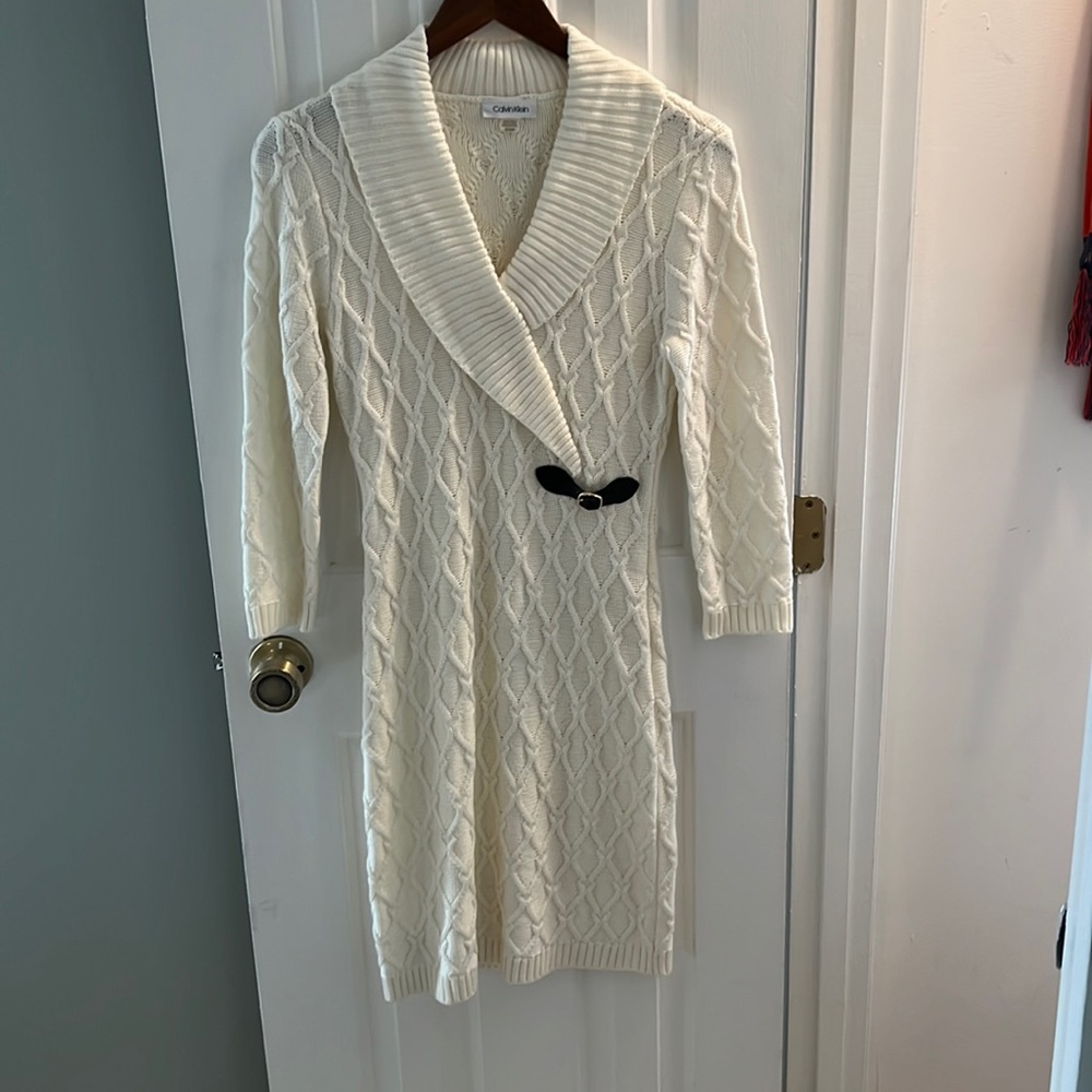 Calvin Klein sweater dress S